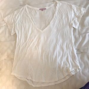 Calypso St. Barth white soft cotton t shirt